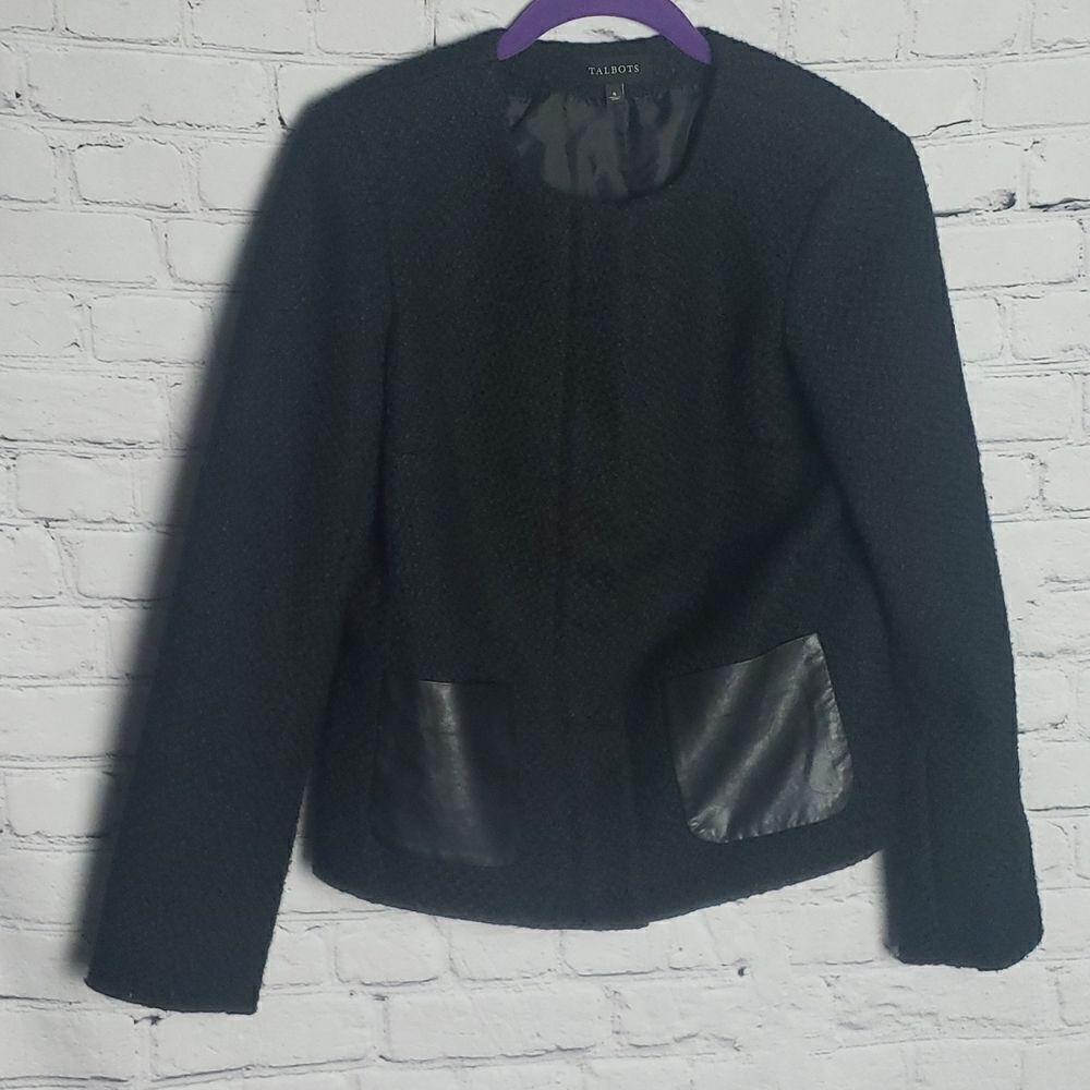 Talbots Black Jacket